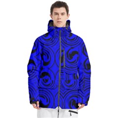 Blue Men s Ski And Snowboard Jacket By Allen Cruz  - Men s Multi Pockets Zip Ski and Snowboard Waterproof Breathable Jacket