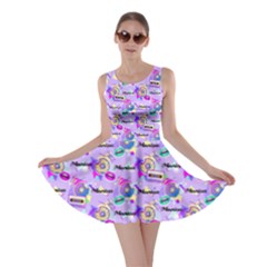 Personalized Name Comics Pop Style Pattern Dress - Skater Dress