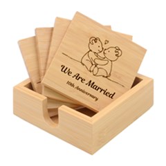 Bamboo Coaster Set 