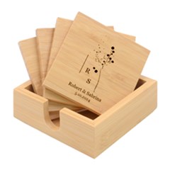 Bamboo Coaster Set 