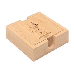 Bamboo Coaster Set 