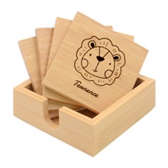 Bamboo Coaster Set 