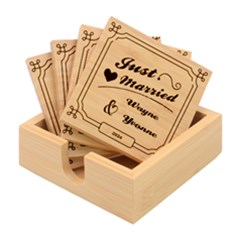 Bamboo Coaster Set 