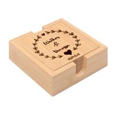 Bamboo Coaster Set 