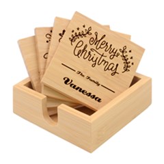 Bamboo Coaster Set 