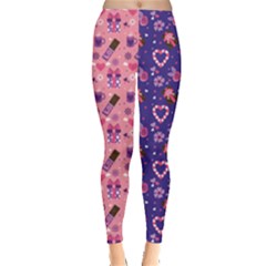 Personalized valentine Everyday Leggings - Everyday Leggings 