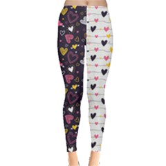 Personalized valentine Everyday Leggings - Everyday Leggings 