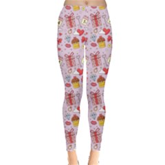 Personalized valentine Everyday Leggings - Everyday Leggings 