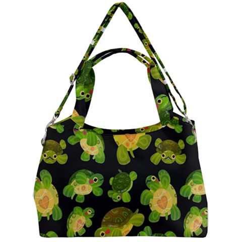 Double Compartment Shoulder Bag 