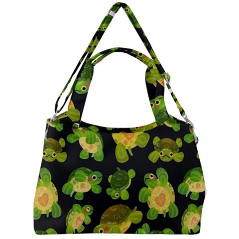 Double Compartment Shoulder Bag 