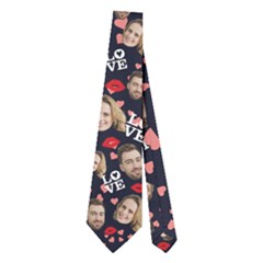 Personalized Couple Photo Many Face Head Necktie - Necktie (Two Side)