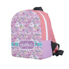 Personalized Unicorn Name Any Text Kids Age Lightweight Preschool Backpack