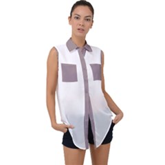 Jasmine Sleeveless Chiffon Button Shirt