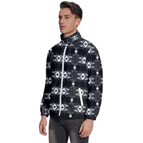 Men s High Neck Windbreaker 