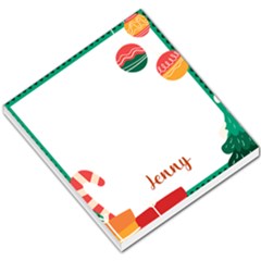 Personalized Christmas Name Any Text Small Memo Pads