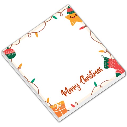 Personalized Christmas Name Any Text Small Memo Pads By Joe