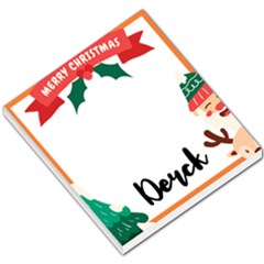 Personalized Christmas Name Any Text Small Memo Pads