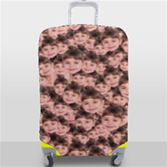 Personalized Name Any Many Face Luggage Cover