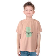 Personalized Name Any Text Word Design Kids  Cotton T-Shirt - Kids  Cotton Tee