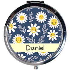 Smile Daisy - Mini Round Mirror