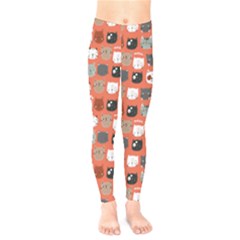 Personalized Cat Illustration - Kids  Leggings