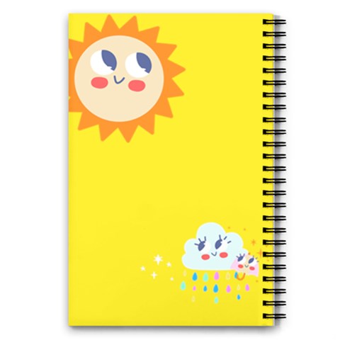 5.5  x 8.5  Notebook 