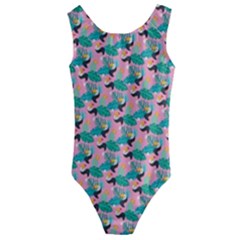 Personalized Hawaii Style - Kids  Cut-Out Back One Piece Swimsuit