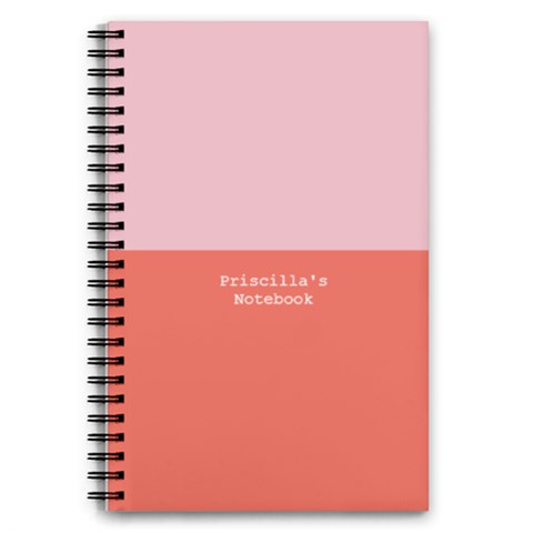 5.5  x 8.5  Notebook 