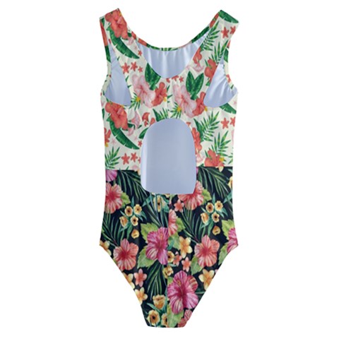 Kids  Cut-Out Back One Piece Swimsuit 