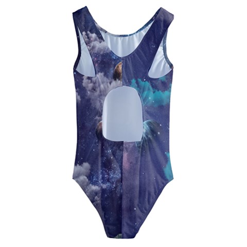 Kids  Cut-Out Back One Piece Swimsuit 