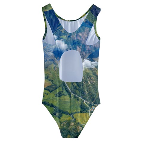 Kids  Cut-Out Back One Piece Swimsuit 