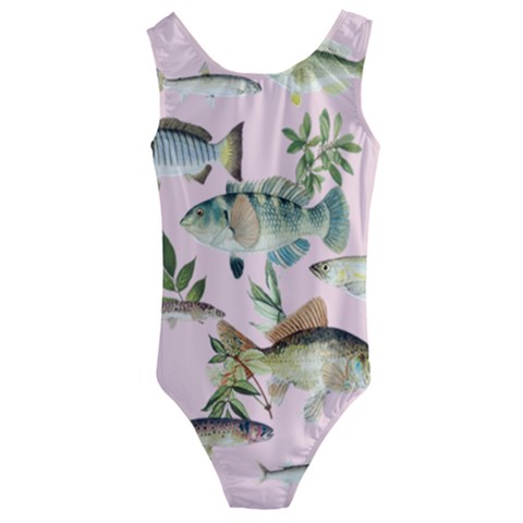 Kids  Cut-Out Back One Piece Swimsuit 