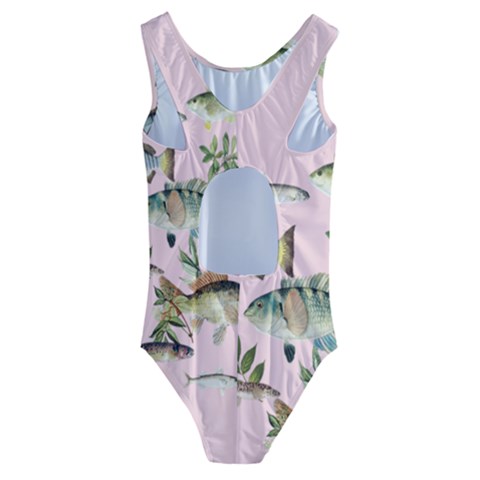 Kids  Cut-Out Back One Piece Swimsuit 