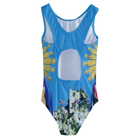 Kids  Cut-Out Back One Piece Swimsuit 