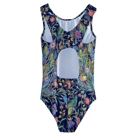 Kids  Cut-Out Back One Piece Swimsuit 