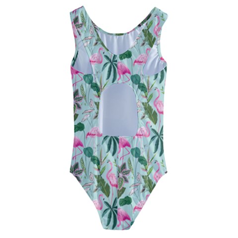 Kids  Cut-Out Back One Piece Swimsuit 