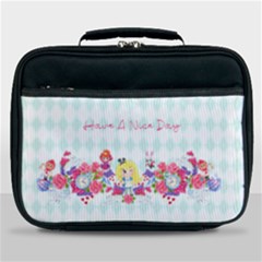 Personalized Any Text Alice in Wonderland  - Lunch Bag