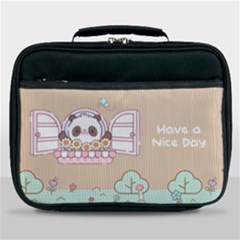 Personalized Any Text Panda Window Sweet Home - Lunch Bag