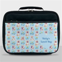 Personalized Any Text Dog Pattern - Lunch Bag