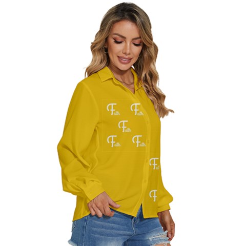 Women s Long Sleeve Button Up Shirt 