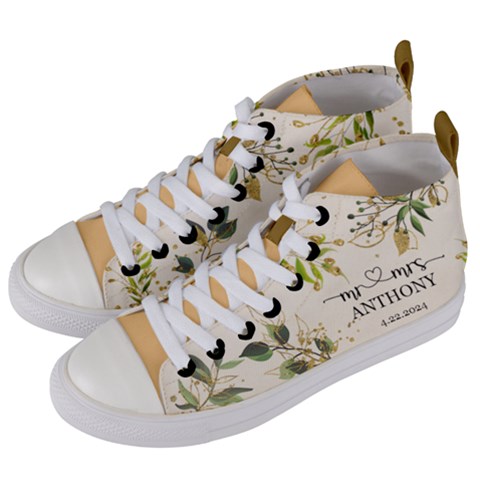 Women s Mid-Top Canvas Sneakers 