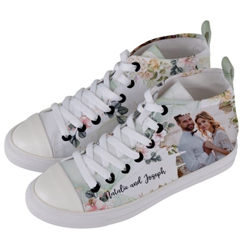 Women s Mid-Top Canvas Sneakers 