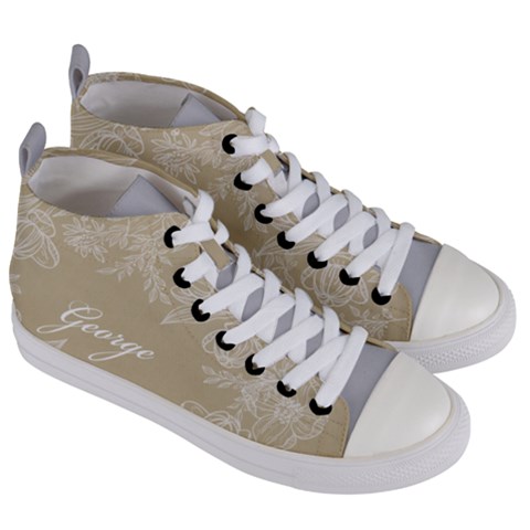 Women s Mid-Top Canvas Sneakers 