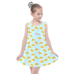 Personalized Any Text Pizza - Kids  Summer Dress