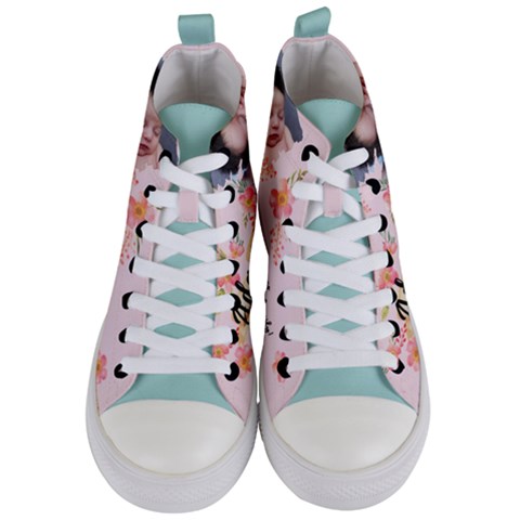 Women s Mid-Top Canvas Sneakers 