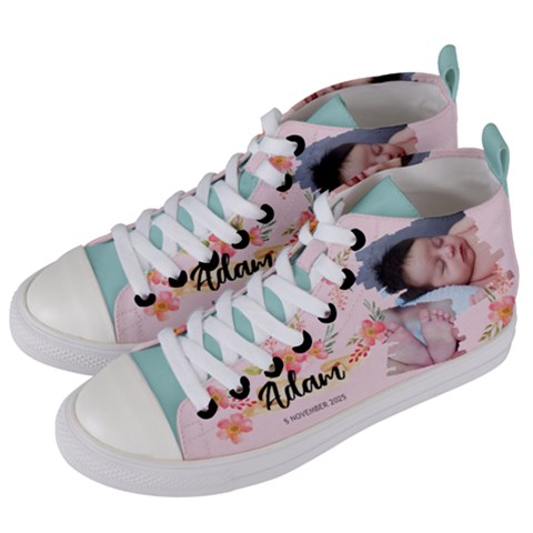 Women s Mid-Top Canvas Sneakers 