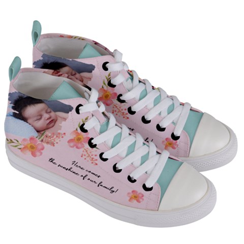 Women s Mid-Top Canvas Sneakers 