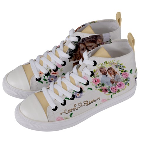 Women s Mid-Top Canvas Sneakers 