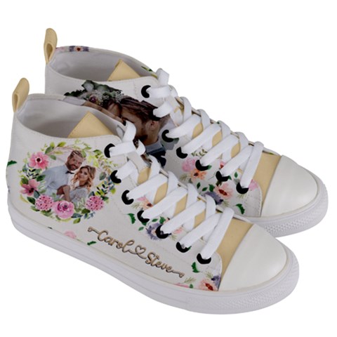 Women s Mid-Top Canvas Sneakers 