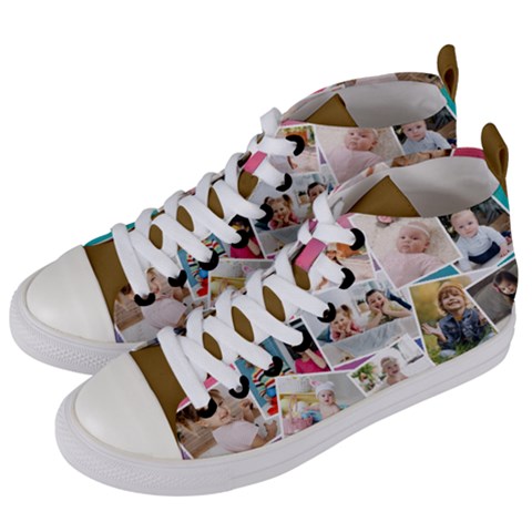 Women s Mid-Top Canvas Sneakers 